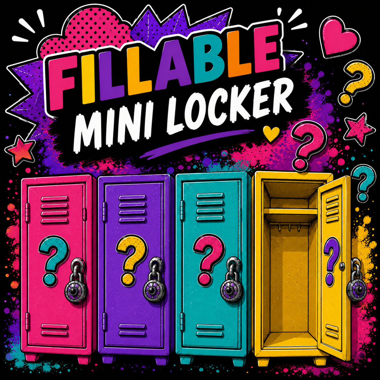 Fillable Mini Locker Add-On